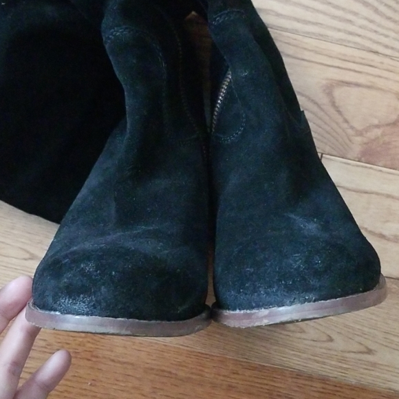 Splendid Black Suede Loretta OTK Boot - Picture 6 of 8